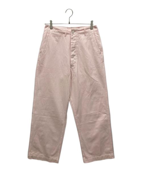 Spick and Span（スピック＆スパン）Spick and Span (スピックアンドスパン) Higuchi×S チノワイドパンツ ピンク サイズ:SIZE 40の古着・服飾アイテム
