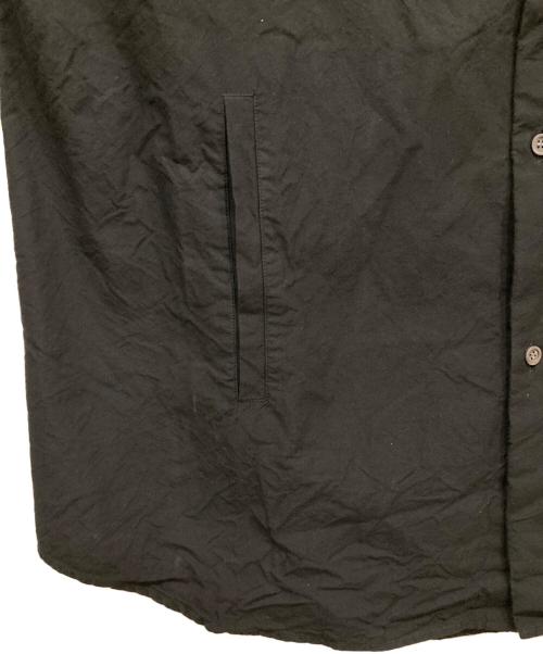 LOEWE（ロエベ）LOEWE (ロエベ) フーデッド オーバーシャツ ブラック サイズ:SIZE Sの古着・服飾アイテム