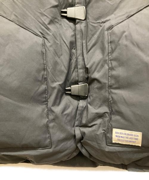 GERRY（ジェリー）GERRY (ジェリー) NOCOLLAR DOWN JACKET ブラック サイズ:SIZE Lの古着・服飾アイテム