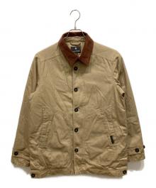 mont-bell（モンベル）の古着「キャンバスカントリーダウンジャケット」｜ベージュ