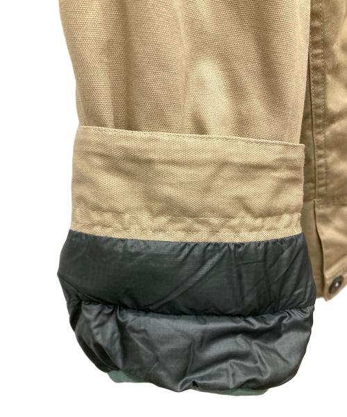 mont-bell（モンベル）mont-bell (モンベル) キャンバスカントリーダウンジャケット ベージュ サイズ:SIZE Sの古着・服飾アイテム