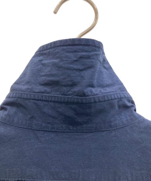 NIGEL CABOURN（ナイジェルケーボン）NIGEL CABOURN (ナイジェルケーボン) コットンシャツ ネイビー サイズ:SIZE 50の古着・服飾アイテム