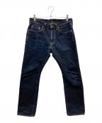 IRON HEARTアイアンハート）の古着「25ozセルビッチデニム スーパースリムストレート」｜インディゴ
