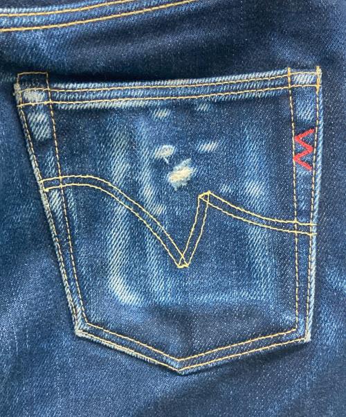 IRON HEART（アイアンハート）IRON HEART (アイアンハート) 25ozセルビッチデニム スーパースリムストレート インディゴ サイズ:E W33×L36の古着・服飾アイテム