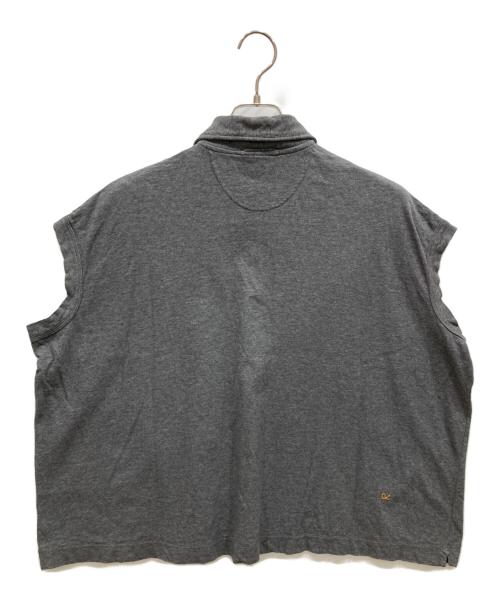 45rpm（45アールピーエム）45rpm (45アールピーエム) ジンバブエコットンの馬ポロ グレー サイズ:-の古着・服飾アイテム