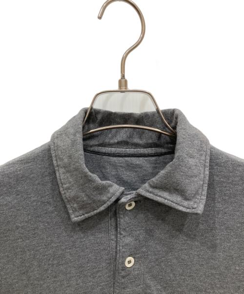 45rpm（45アールピーエム）45rpm (45アールピーエム) ジンバブエコットンの馬ポロ グレー サイズ:-の古着・服飾アイテム