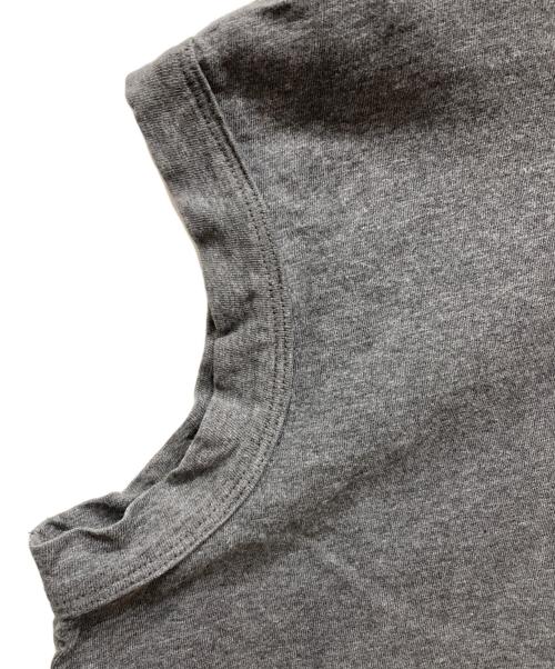 45rpm（45アールピーエム）45rpm (45アールピーエム) ジンバブエコットンの馬ポロ グレー サイズ:-の古着・服飾アイテム