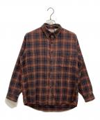 L.L.Beanエルエルビーン）の古着「チェックシャツ」｜レッド