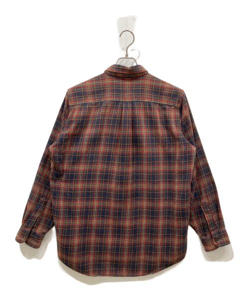 L.L.Bean（エルエルビーン）L.L.Bean (エルエルビーン) チェックシャツ レッド サイズ:Mの古着・服飾アイテム