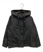 23区ニジュウサンク）の古着「ライトタッサー フーデットジャケット」｜ブラック