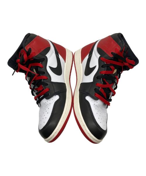 NIKE（ナイキ）NIKE (ナイキ) Air Jordan 1 Retro High OG ブラック×レッド サイズ:29の古着・服飾アイテム