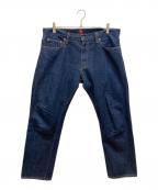 RESOLUTEリゾルト）の古着「セルビッチデニムパンツ」｜インディゴ