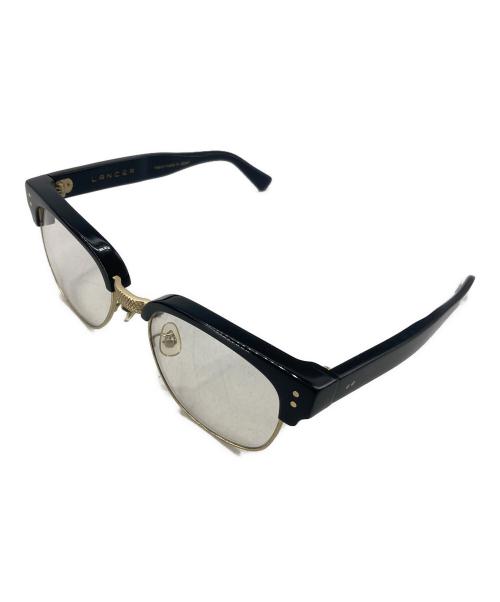 UNCROWD（アンクラウド）UNCROWD (アンクラウド) サングラス ブラック×ゴールドの古着・服飾アイテム