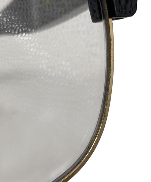 UNCROWD（アンクラウド）UNCROWD (アンクラウド) サングラス ブラック×ゴールドの古着・服飾アイテム