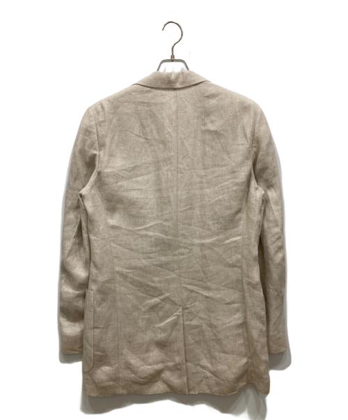 BOSS HUGO BOSS（ボス ヒューゴボス）BOSS HUGO BOSS (ボス ヒューゴボス) リネンテーラードジャケット ベージュ サイズ:44の古着・服飾アイテム