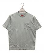 SUPREMEシュプリーム）の古着「S/S Pocket Tee」｜ブルー