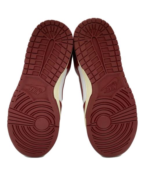 NIKE（ナイキ）NIKE (ナイキ) WMNS DUNK LOW PRM ホワイト×ボルドー サイズ:29の古着・服飾アイテム