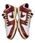 中古・古着 NIKE (ナイキ) WMNS DUNK LOW PRM ホワイト×ボルドー サイズ:29：4500円