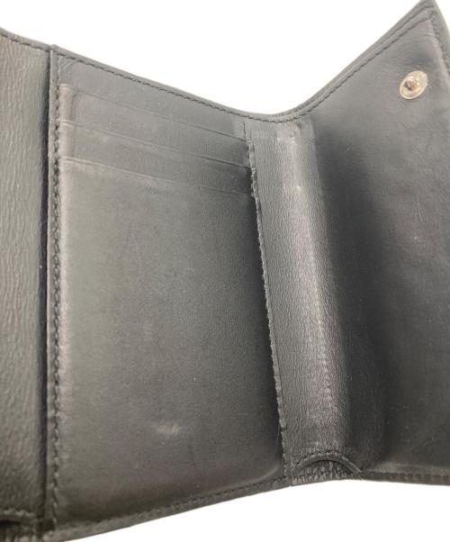 LOEWE（ロエベ）LOEWE (ロエベ) リピートアナグラムウォレット ブラックの古着・服飾アイテム