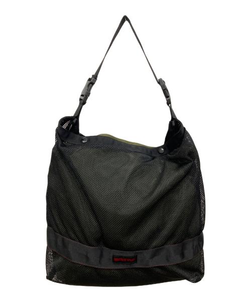 BRIEFING（ブリーフィング）BRIEFING (ブリーフィング) BEGIN (ビギン) 3wayサウナショルダー ブラック×オリーブの古着・服飾アイテム