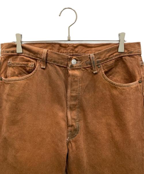 LEVI'S（リーバイス）LEVI'S (リーバイス) 後染めデニムパンツ ブラウン サイズ:-の古着・服飾アイテム