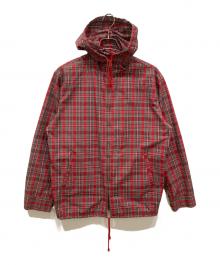 SUGAR CANE（シュガーケーン）の古着「チェックシェルパーカー」｜レッド