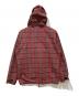 SUGAR CANE (シュガーケーン) チェックシェルパーカー レッド サイズ:Ⅿ：5000円