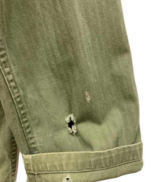 US ARMY（ユーエスアーミー）US ARMY (ユーエスアーミー)  40s M-43 HBT JACKET 13スターヘリンボーンツイルジャケット カーキ サイズ:Sの古着・服飾アイテム