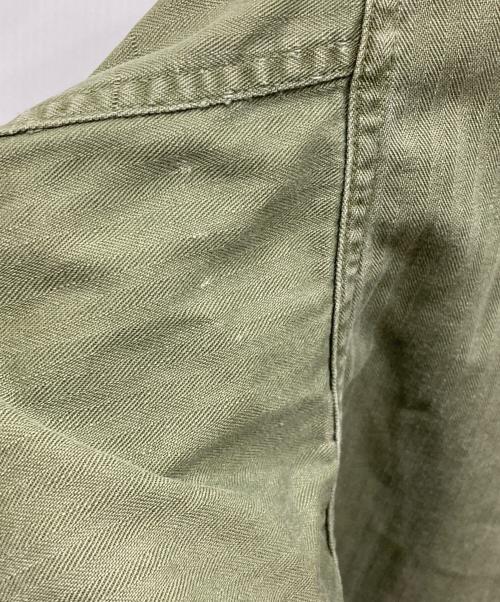 US ARMY（ユーエスアーミー）US ARMY (ユーエスアーミー)  40s M-43 HBT JACKET 13スターヘリンボーンツイルジャケット カーキ サイズ:Sの古着・服飾アイテム