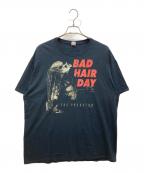 FRUIT OF THE LOOMフルーツオブザルーム）の古着「PREDATOR プリントTシャツ」｜ブラック