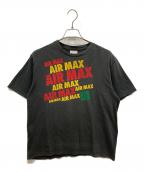 NIKEナイキ）の古着「00’ｓフェードプリントTシャツ」｜ブラック