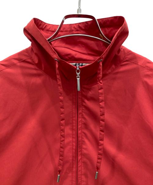 BURBERRY GOLF（バーバリーゴルフ）BURBERRY GOLF (バーバリーゴルフ) ジップアップジャケット レッド サイズ:LLの古着・服飾アイテム