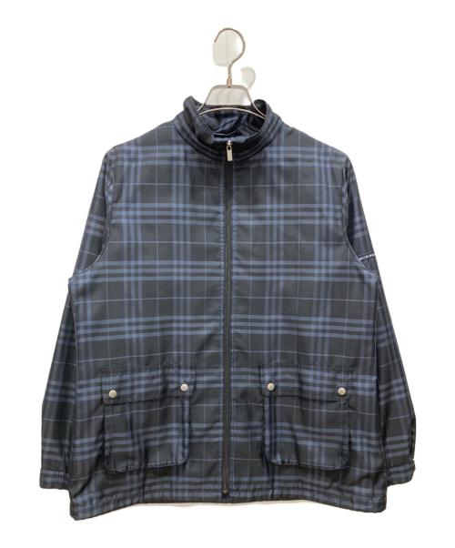 BURBERRY GOLF（バーバリーゴルフ）BURBERRY GOLF (バーバリーゴルフ) ジップアップジャケット ネイビー サイズ:LLの古着・服飾アイテム