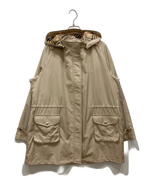 BURBERRY GOLF（バーバリーゴルフ）BURBERRY GOLF (バーバリーゴルフ) フーデッドジャケット ベージュ サイズ:LLの古着・服飾アイテム