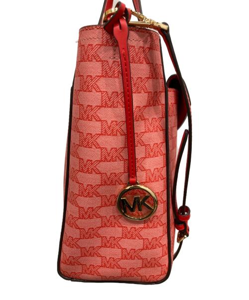 MICHAEL KORS（マイケル・コース）MICHAEL KORS (マイケルコース) 2WAYバッグ レッドの古着・服飾アイテム