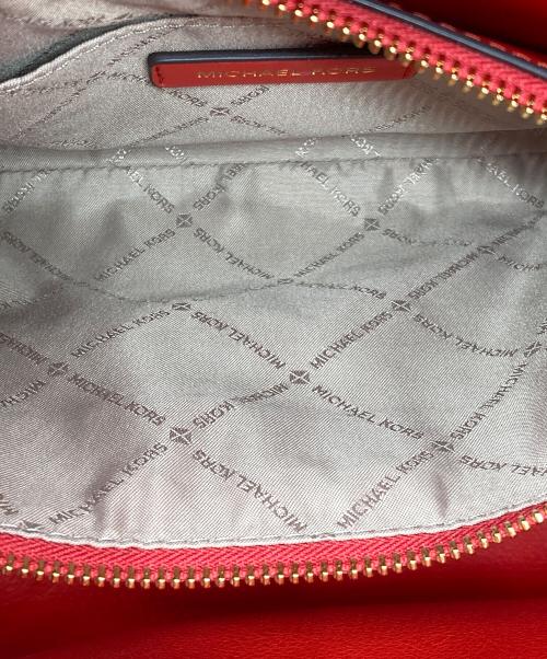 MICHAEL KORS（マイケル・コース）MICHAEL KORS (マイケルコース) 2WAYバッグ レッドの古着・服飾アイテム