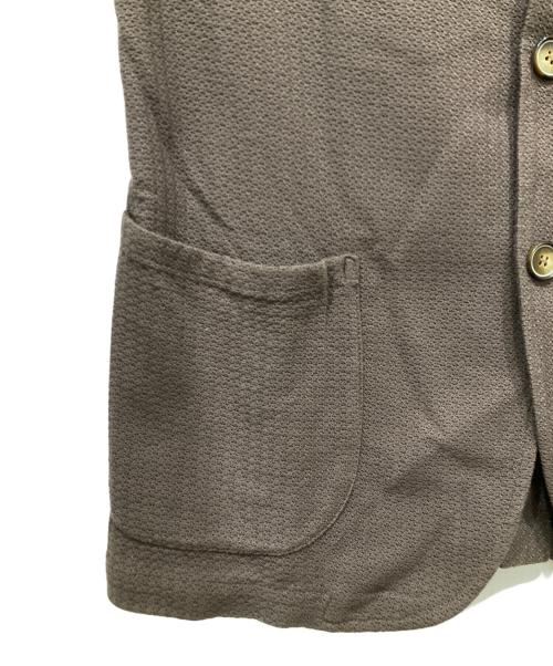 giannetto（ジャンネット）giannetto (ジャンネット) RIVIERA 2Bジャケット ブラウン サイズ:46の古着・服飾アイテム