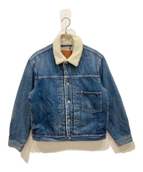 LEVI'S PReMIUM（リーバイス プレミアム）LEVI'S PReMIUM (リーバイスプレミアム) TYPE 1 SHERPA TRUCKER インディゴ サイズ:Lの古着・服飾アイテム