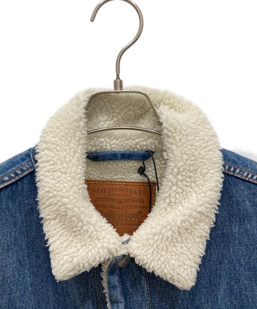 LEVI'S PReMIUM（リーバイス プレミアム）LEVI'S PReMIUM (リーバイスプレミアム) TYPE 1 SHERPA TRUCKER インディゴ サイズ:Lの古着・服飾アイテム