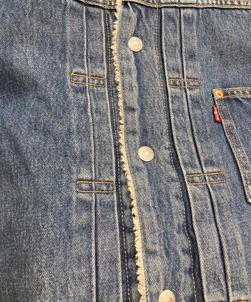LEVI'S PReMIUM（リーバイス プレミアム）LEVI'S PReMIUM (リーバイスプレミアム) TYPE 1 SHERPA TRUCKER インディゴ サイズ:Lの古着・服飾アイテム
