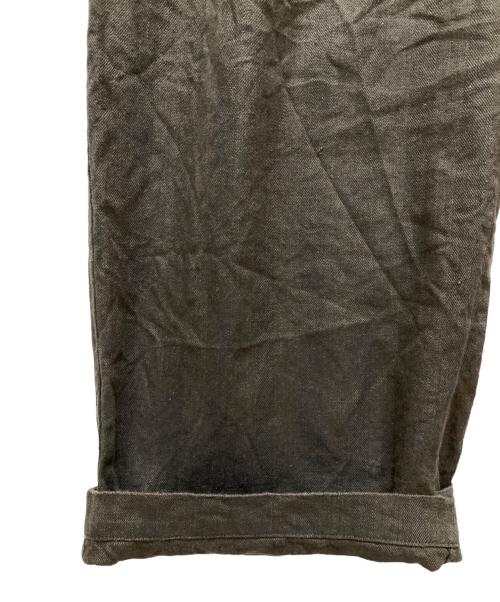 MACKINTOSH PHILOSOPHY（マッキントッシュ フィロソフィー）MACKINTOSH PHILOSOPHY (マッキントッシュ フィロソフィー) ベルテッドリネンパンツ ブラウン サイズ: 63.5cm (W25)の古着・服飾アイテム