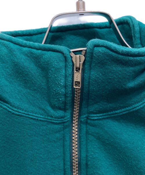 L.L.Bean（エルエルビーン）L.L.Bean (エルエルビーン) RUSSELL ATHLETIC (ラッセルアスレチック) 90’ｓジップアップスウェットジャケット グリーン サイズ:Mの古着・服飾アイテム