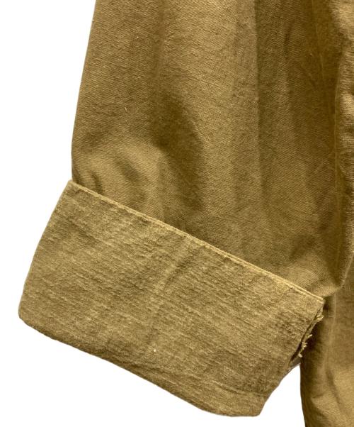 DUTCH ARMY（オランダ軍）Dutch Army (オランダ軍) 50’ｓコットンリネンカバーオール カーキ サイズ:58の古着・服飾アイテム