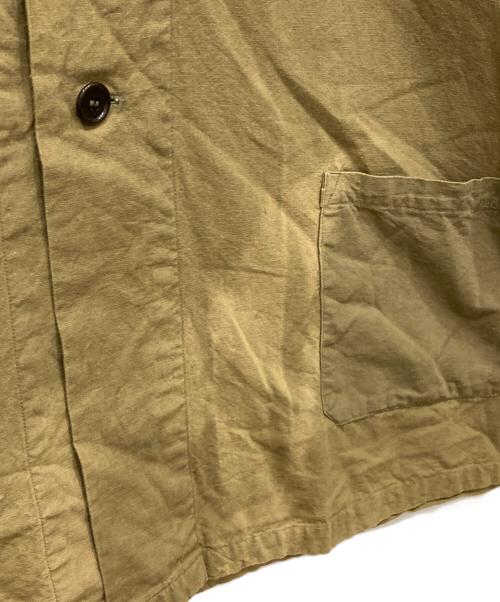 DUTCH ARMY（オランダ軍）Dutch Army (オランダ軍) 50’ｓコットンリネンカバーオール カーキ サイズ:58の古着・服飾アイテム