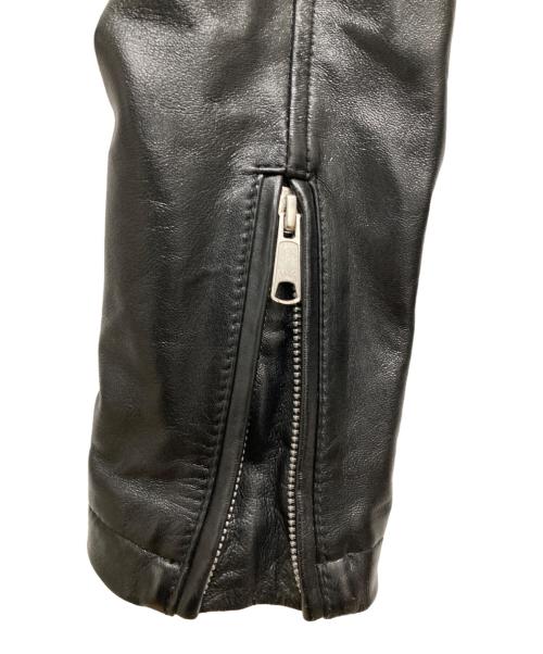 URBAN RESEARCH（アーバンリサーチ）URBAN RESEARCH (アーバンリサーチ) シングルレザージャケット ブラック サイズ:38の古着・服飾アイテム