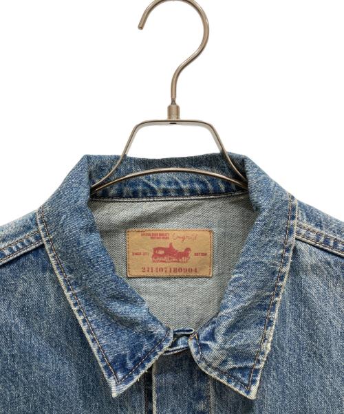 UNGRID（アングリッド）Ungrid (アングリッド) ビッグシルエットデニムジャケット インディゴ サイズ:freeの古着・服飾アイテム