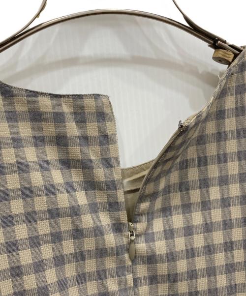 UNGRID（アングリッド）Ungrid (アングリッド) バルーンボリュームワンピース ブラウン サイズ:free 未使用品の古着・服飾アイテム