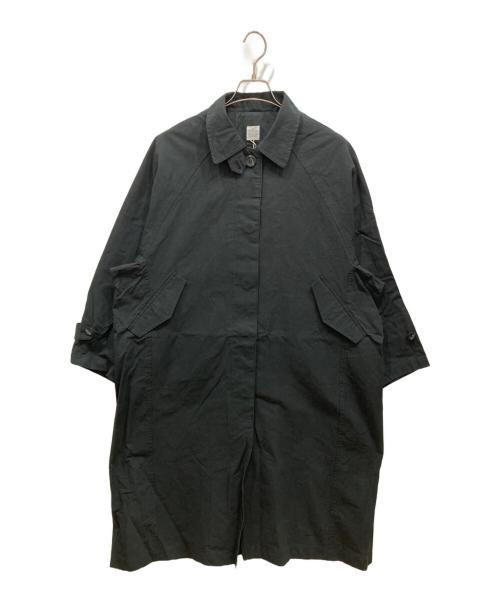 UNGRID（アングリッド）Ungrid (アングリッド) ステンカラーコート ブラック サイズ:Sの古着・服飾アイテム