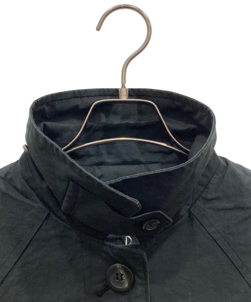 UNGRID（アングリッド）Ungrid (アングリッド) ステンカラーコート ブラック サイズ:Sの古着・服飾アイテム