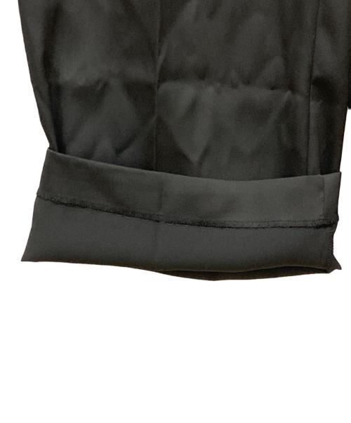 SLOBE IENA（スローブ イエナ）SLOBE IENA (スローブ イエナ) サテンタックパンツ ブラック サイズ:38 未使用品の古着・服飾アイテム